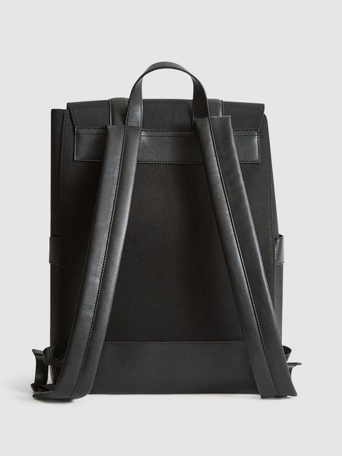 backpack with foldover flap