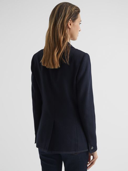 reiss navy blazer