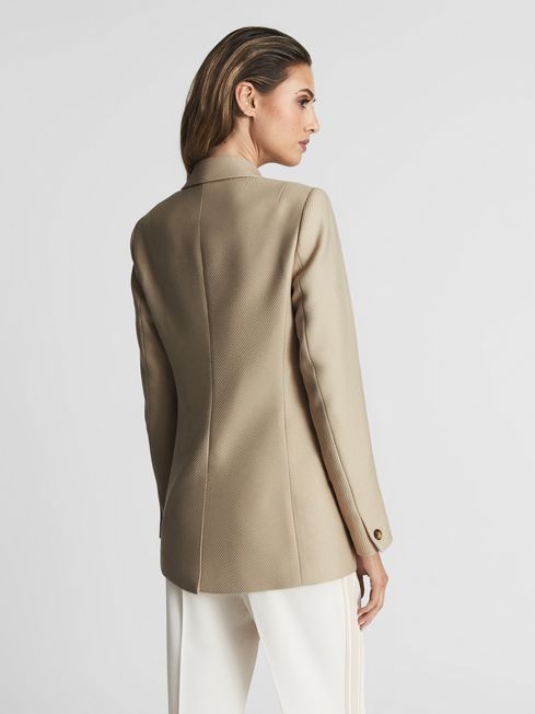 Reiss Logan Double Breasted Twill 