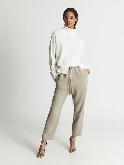 Reiss Selina Knitted Cashmere Blend 