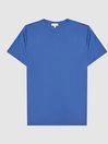 Reiss Bright Blue Regular Fit Crew Neck T-shirt