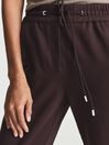 Reiss Burgundy Eve Pull On Formal Joggers
