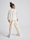 Reiss Ivory Maddie Junior Embroidered Lace Blouse