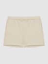 Reiss Stone Payne Textured Linen Blend Shorts