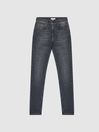Reiss Grey Harry Slim Fit Washed Jeans