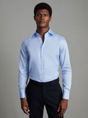 reiss tuxedo shirt