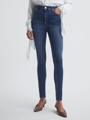 Ink Reiss Garcia Contour High Rise Skinny Jeans