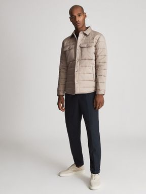Stone Reiss Chasey Quilted Jacket