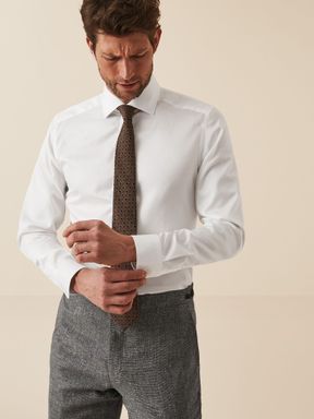 reiss tuxedo shirt