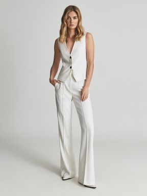 flared summer trousers