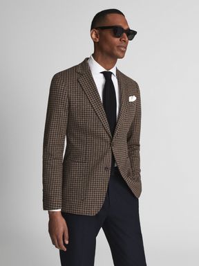 all black grey blazer