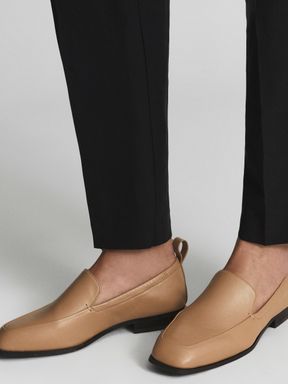 Biscuit Reiss Ainsley Leather Loafers