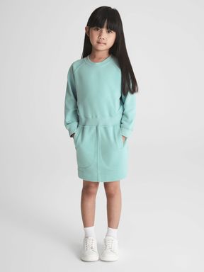 Aquamarine Reiss Jamie Jersey Sweater Dress