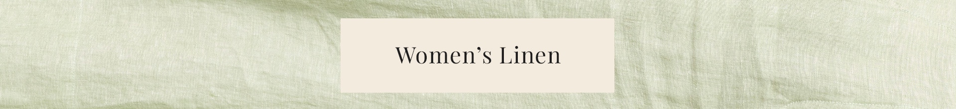 Women's Linen Clothing