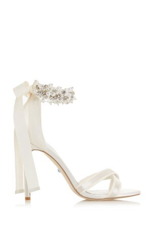 dune ivory heels