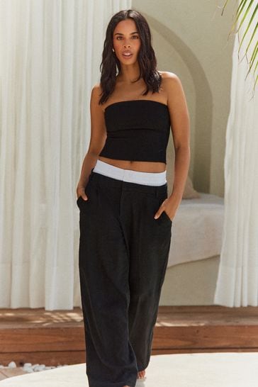 Buy Cotton Rich Bandeau Boobtube Top from Next