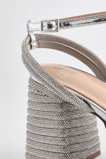 Buy Forever Comfort Jewel Bling Platform Heels from Next
