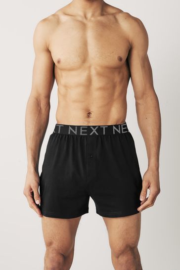 Black 4 pack Boxers