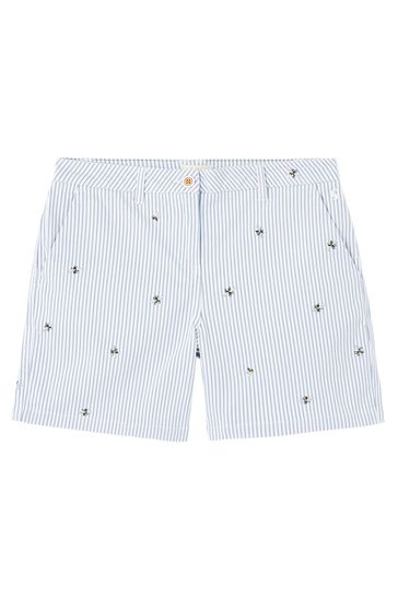 Buy Joules Blue Cruise Mid Thigh Length 