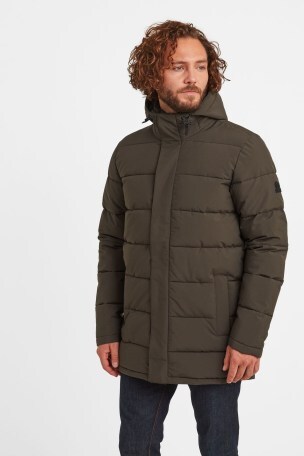 Buy Tog 24 Mens Green Watson Long Insulated Jacket from the Next UK ...