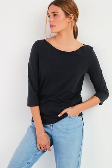 Buy Boat Neck Top from Next Israel