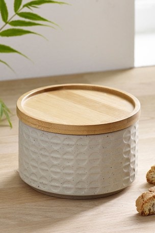 Stacking Kitchen Storage Jars From, Ceramic Storage Jars With Lids