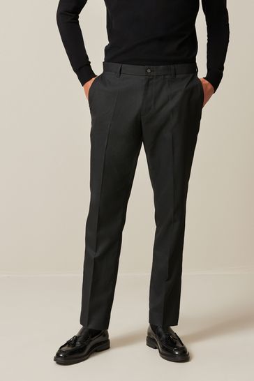 Black elegant trousers shop