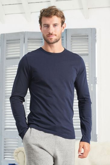 Up To 74% Off on 5 Pack - Mens Basic Long Slee