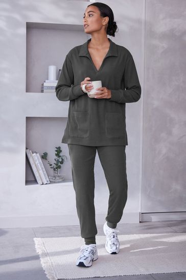Ribbed cheap jogging set
