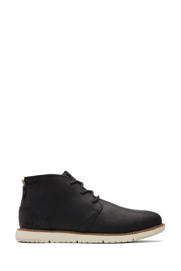 Mens leather mid boots