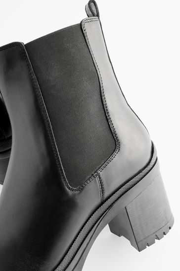 Forever comfort casual shop chunky chelsea boots