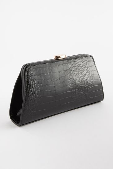 Snap sales clutch wallet