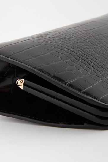 Snap sales clutch wallet