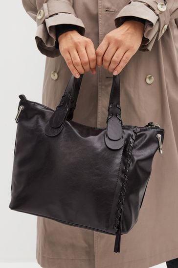 Black handheld bag outlet