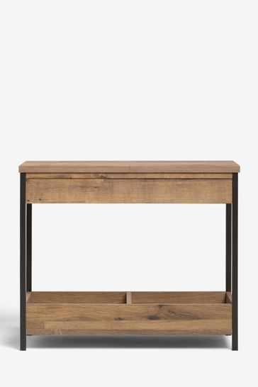 Bronx Oak Effect Storage Sofa Side Table From The Next Uk - Home Decorators Collection Side Table