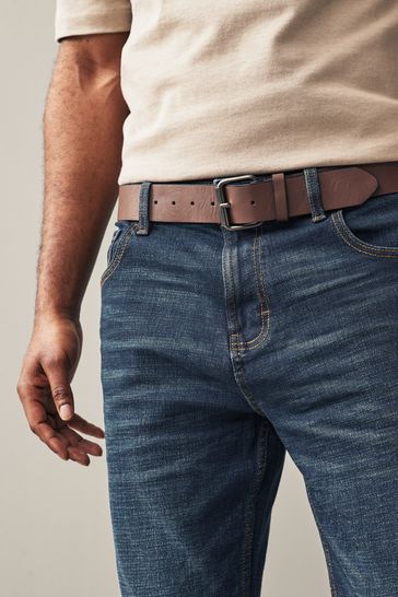 Mens crosshatch bootcut jeans top