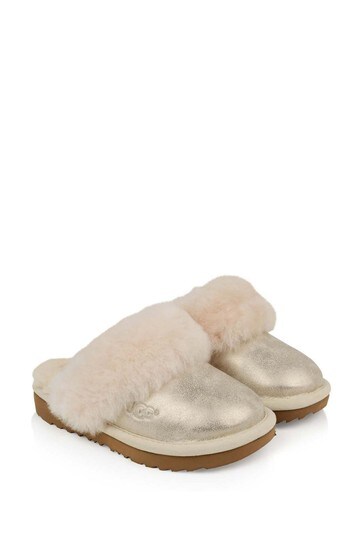 ugg metallic slippers