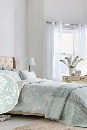 Buy Laura Ashley Josette Duvet Cover and Pillowcase Set from the Next ...