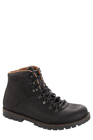 Voetganger tyfoon goochelaar Buy Birkenstock Jackson Black Nubuck Leather Boots from the MnjeShops online  supply