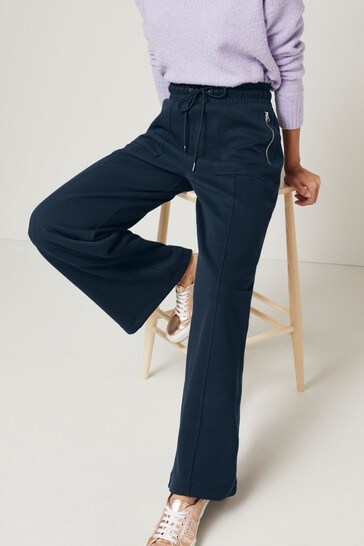 Buy Ponte Wide Leg Trousers from Next 