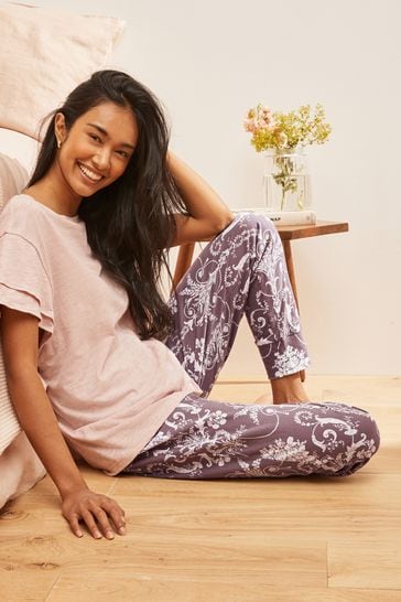 Buy Laura Ashley Cotton Jersey Pyjamas from the Laura Ashley