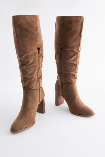 Knee high slouch boots 2025