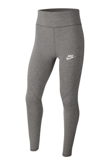 Buy Nike Grey High Waist Leggings from 
