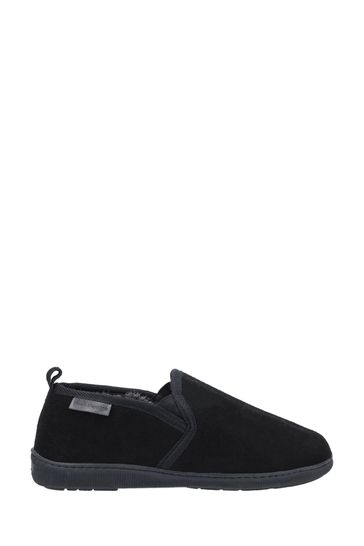 Buy Hush Puppies Black Arnold Slippers from Next UK online shop