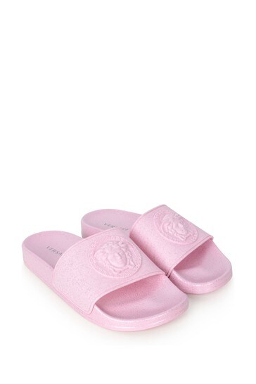 Girls Pink Logo Sliders | Childsplay 