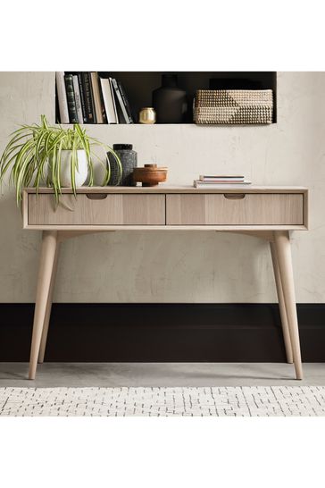 Dansk Scandi Console Table With Drawers By Bentley Designs From The Next Uk Dansk Scandi Console Table With Drawers, Aubin Console Table