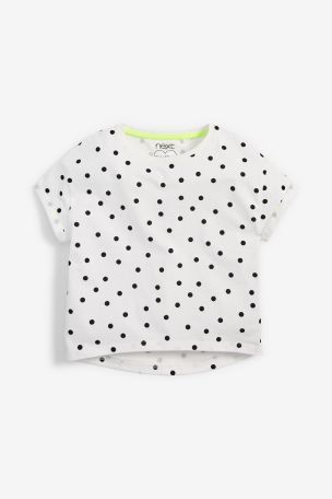 Mono Spot Organic Cotton Boxy T-Shirt (3-16yrs)