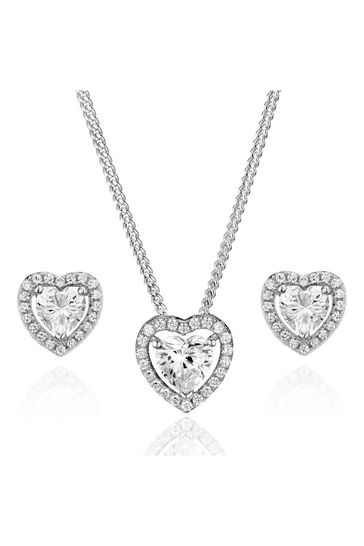Buy Beaverbrooks Cubic Zirconia Heart 