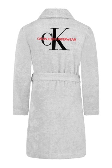 boys calvin klein dressing gown