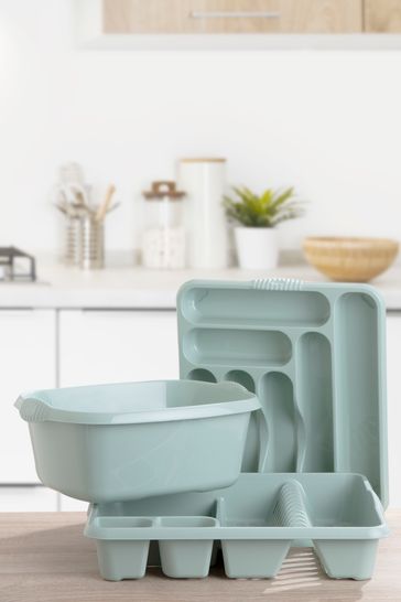 Buy Wham 3 Piece Plastic Kitchen Set from the Laura Ashley online shop